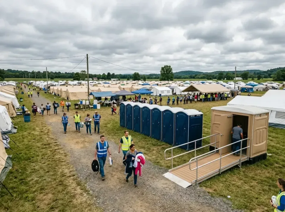 disaster-relief-camp-restrooms-010 — frequently asked questions, Dumpster & Portable Bathrooms Rental in Bridgeville, PA
